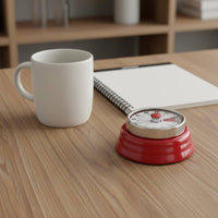 Stick-on Kitchen Timer No Batteries Needed Mechanical Kitchen Timer Loud Alarm