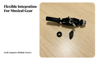 Adjustable Clamp Bracket Rubberized Grip Hardware Metal