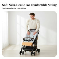 Winter Warmth Baby Stroller Seat Cushion Soft Warm Stroller Cushion Skin-Friendly for Infants, Toddlers, Strollers, Travel, Outdoor
