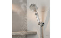 Filtering Shower Fixture Multiple Spray Modes Removal Shower Spray 5-Layer Filtration for People with Sensitive Skin, Travel, Rental Homes