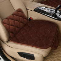3 Pieces Non-Slip Car Seat Cushion Set Thickened Velvety Car Seat Cover Set Warm for Commuters, Passengers, Cold Weather, Daily Commute