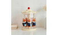 Rotatable Doll Display Case with Hanging Transparent Rotating Display Case Perfectly Clear Showcase Space-Saving for Hobbyists