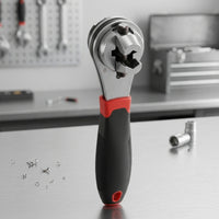 Slip-Resistant Adjustable Ratchet Wrench One-Handed Ratcheting Adjustable Wrench Universal Spanner Versatile for DIYers, Handymen, Garage