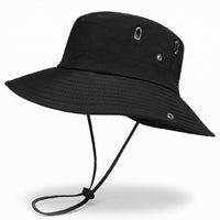 Bucket Hat with Chin Strap Adjustable Sun Bucket Hat Breathable Lightweight for Hikers, Hiking, Fishing