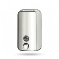 Wall-Mounted Soap Dispenser Compact Liquid Soap Dispenser with Window Easy to Refill Commercial for Bathroom, Kitchen