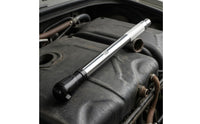 1/2-Inch Drive Ratchet Wrench Chrome and Black Square Drive Ratchet Wrench Full Polished Hand Tool for Automotive Repair