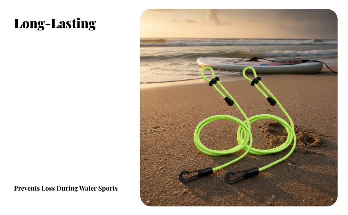 2 Pieces Paddle Leash High Elasticity Kayak Paddle Leash Coiled Gear Tether Stretchable Catch Ing Rod Lanyard Easy to Use