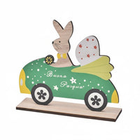 Wooden Hare Figurine, Modern Minimalist Craft, Kids Room Decor, Photography Prop