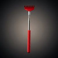 Back Scratcher and Cat Brush for Indoor Cats, Interactive Toy with Telescopic Scratcher Handle, Flexible Dog Comb, Cat Toy with Cleaning Button
