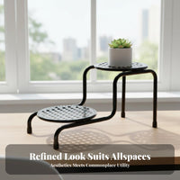 Multitier Design Tiered Plant Stand Space-Saving Pot Holder Sturdy Construction Display Shelf Stable Frame for Gardeners, Apartment Dwellers, property owners, Balcony, Living Room, Windowsill, Desktop