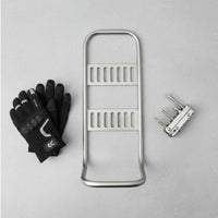 Stable Load Support Gravel Bike Front Rack Lightweight Front Fork Cargo Rack No Rattle for Cycling