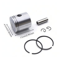 Marine Outboard Piston Kit Replacement Piston Assembly Engine Parts Direct Fit Original Performance for Boat Owners