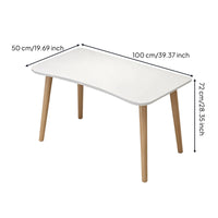 Adjustable Brightness Makeup Vanity with Lighted Mirror Press Control Modern Dressing Table Easy to Clean Small Vanity Desk for Women, Teens, Apartment