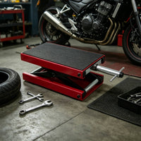 Motorcycle Scissor Lift Jack Heavy Duty Motorcycle Scissor Lift for Mechanics, Home Workshop