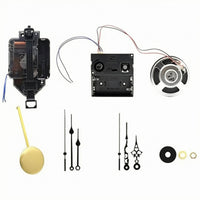 Clock Set with Chime Musical box Decorative Pendulum Clock Set with Hands Complete for Makers