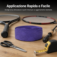 Anti-Slip Sweat-Absorbent Grip Tape for Fishing Rods, Bicycle Handlebars, and Rackets