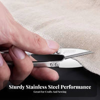 Blade Stainless Steel Yarn Scissors Rust-Proof Pointed Tip Embroidery Scissors Long-Lasting for Sewists, Tailors, Crafting, Knitting, Home