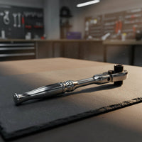 Ratchet Wrench Ergonomic Ratchet Spanner One-Handed Tool for Amateur Fixers