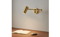 Extendable Foldable Wall Reading Lamp Modern Design Adjustable Reading Wall Light Easy to Install for Study Room, Bedside, Studio
