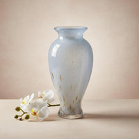 Glass Flower Vase Light Elegant Design House Decoration Water-Growing Friendly for Office