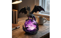 3D Dragon Lamp Sculpted Home Decor Resin