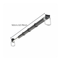 Easy Installation Telescopic Car Clothes Bar No-Drill Car Interior Clothes Hanging Non-Slip Grip Backseat Garment Bar Heavy Duty for Travelers, Sales Professionals, Camping