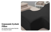 Slow Rebound Eyelash Extension Pillow Pressure Relief Memory Foam Lash Pillow Breathable for Estheticians, Clients, Home Salons, Spas, Spa