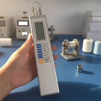 High Precision Digital Yarn Tension Meter Simple Operation Textile Tension Tester Aluminum Casing Handheld Tensiometer Auto Power Deactivated for Engineers, Technicians, Manufacturing, Laboratory
