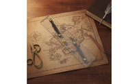 Clear Scale Markings Boat Navigation Plotting Ruler Sturdy Construction Nautical Parallel Ruler Charting Tool for Boaters, Drafting