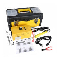 Easy to Use Plastic Bumper Repair Welder Multi-Mode Heat Settings Plastic Joining for Auto Body Technicians, Garage