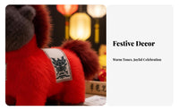 Year of the Horse Soft Toy Soft PP Cotton Filling Chinese New Year Horse Doll Soft Horse Doll Meticulous Workmanship
