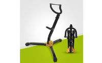 Compact Foldable Saxophone Stand Anti-Slip Feet Saxophone Floor Stand Sturdy Metal Construction Portable Sax Holder for Saxophonists
