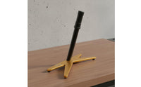 Aluminum Alloy Bike Display Stand CNC Machined Folding Bike Parking Stand Anodized Finish for Workshop, Garage