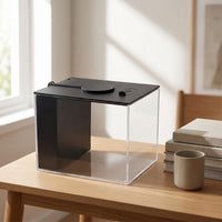 Mini Desktop Betta Fish Tank with Side Purifier, LED