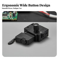 Easy Installation Electric Drill Variable Speed Switch Anti-Slip Knob Hand Drill Forward Counter-Rotation Switch for Replacement, Repair