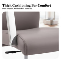 Adjustable Height Mid-Back-Back Executive Roller Chair Ergonomic Design Swivel Seat Wheeled Base Office Furniture Modern Design for Managers, Students, Gamers, Conference Room, Gaming Setup