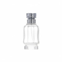 Empty Glass Spray Bottle Zinc Alloy Cap Refillable Glass Perfume Bottle for Travel, Dressing Table