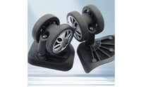 Luggage Caster Wheel Wear-Resistant Rotating Suitcase Wheel Lightweight Travel Accessory