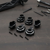 Rear Axle Cup with Connector Precision-Cut Rear Axle Cup with Screws Easy to Install RC Car Accessories for Hobbyists