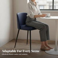 Italian Minimalist Design BalletItalian contemporary design Dining Chair Modern visual accentuate Seat Space-Saving Household Furnishing Ergonomic Curved spinerest for Apartment Dwellers, Interior Designers, Hotel, Kitchen, Living Room, Office