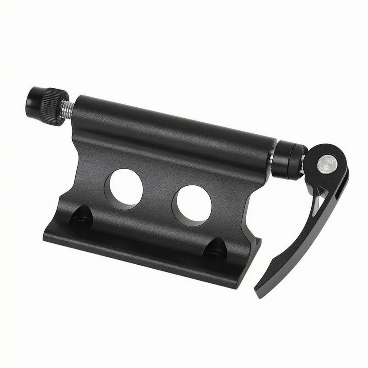 Bike Fork Mount  Fast-Release Clamp Holder Countersunk Holes Fast-Release Fork Clamp Space-Efficient Bike Part