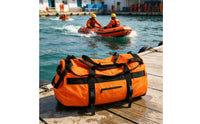 Duffel Bag with Damp and Dry Separation Waterproof Duffel Bag Multi Pocket for Firefighter Training