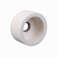 Recessed Face Abrasive Cup Wheel Polishing Cup Grinding Wheel Sharpening Tool Accessory White