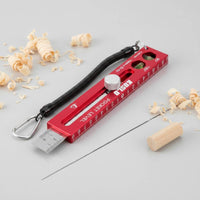 Marking Ruler Multi-Functional Marking Ruler Double Scale Hand Tool for Woodworkers