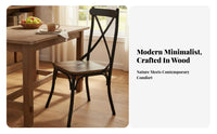 Simple Design Industrial Design Side Chair Sturdy Construction Restaurant Seat Commercial-Grade Seating Furniture Easy to Clean for Cafe Owners, Homeowners, Dining Room, Eatery, Kitchen, Balcony