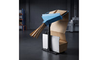 Adjustable-Height Manual Paper Padding Machine Eco-Friendly Paper Cushioning Machine Safeguarding Commercial for Warehouses