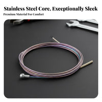 Stainless Steel Derailleur Wire Sleek Ground Center Stainless Steel Gear Wire Bike Inner Gear Selector Wire