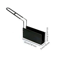 Seaweed Sushi model Nonstick Coating Coated Rectangular Sushi model Black Metal Kitchen Tool Prep Tool