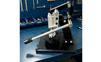 Multi Material Use Manual Die Cutter Compact Size Hand Press Die Cutter Heavy Duty Leather Punch Press High Pressure for Sample Makers, Crafters, Craft Studio, Workshop