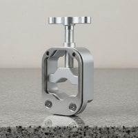 Clamp Type Carbon Fork Cutting Guide Adjustable Bike Fork Tube Guide Precise Cuts Bike Tube Cutter Steel Construction for Workshop, Garage